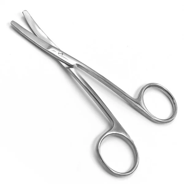 03.PI.389.1. Ножиці Сібольда, s-подібні, тупокінцеві, 120 мм х 25 мм. PARADISE